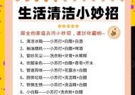 如何有效清洗油烟机内垃圾（科学方法让油烟机保持高效运转）