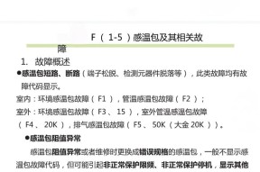 春兰空调F4故障代码的原因及维修方法（了解春兰空调F4故障代码以及如何进行修复）