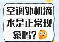 解决中央空调滴水问题的方法（有效防止中央空调滴水的技巧与建议）