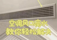 为什么以AEA移动空调会出现滴水问题（移动空调滴水的原因及维修方法）