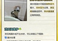 热水器非泄压阀漏水问题的修理方法（解决热水器非泄压阀漏水问题）