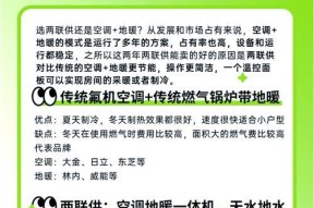 空调和地暖，谁更实用（比较两者的优劣）