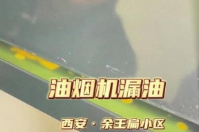 解决小区油烟机漏水问题的方法（快速处理漏水情况，保障家庭安全）