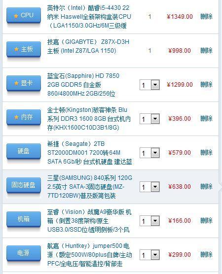 了解电脑配置的基本知识（掌握电脑配置相关术语）  第1张