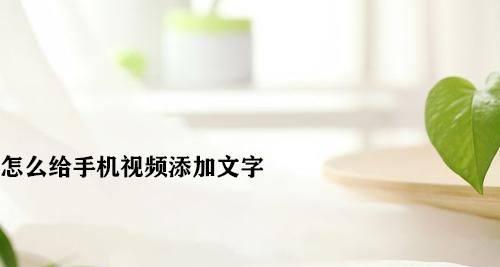 如何为照片添加喜欢的文字（探索创意的照片文字搭配方法）  第1张