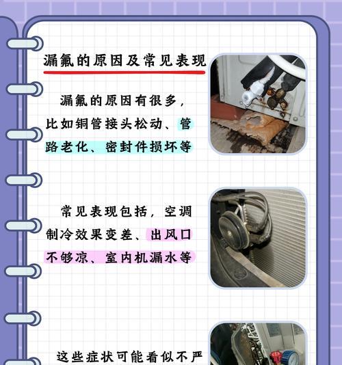 为什么新空调会漏氟（漏氟的原因和处理方法）  第1张