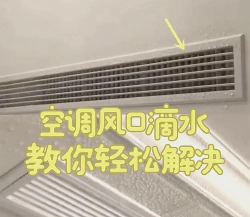 为什么以AEA移动空调会出现滴水问题（移动空调滴水的原因及维修方法）  第1张