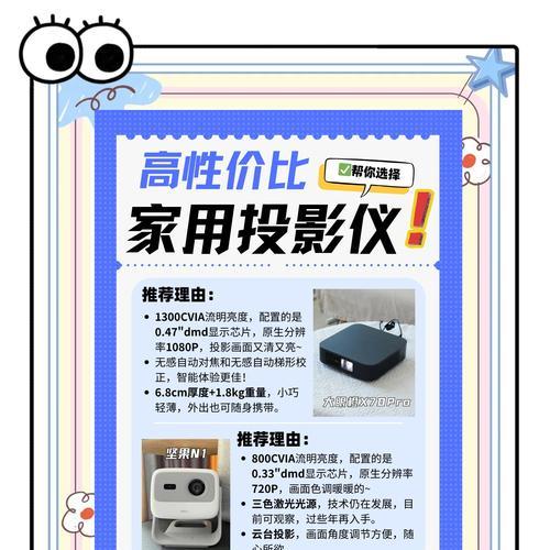3米距离适合哪种投影仪？最佳选择的投影效果如何？  第1张