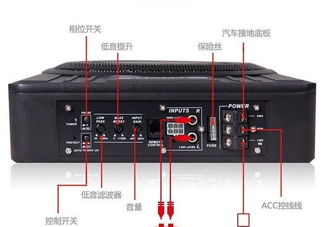 五菱宏光安装四线低音炮步骤？  第3张