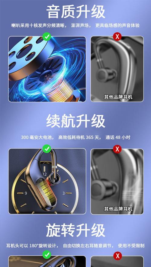 华为挂耳耳机配对连接步骤？  第1张