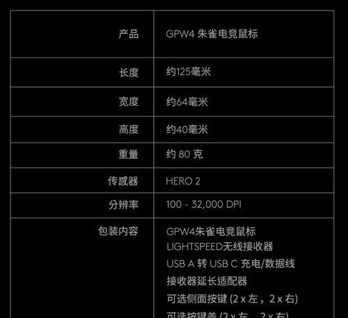 罗技gpw4鼠标如何与电脑连接？连接步骤是什么？  第1张