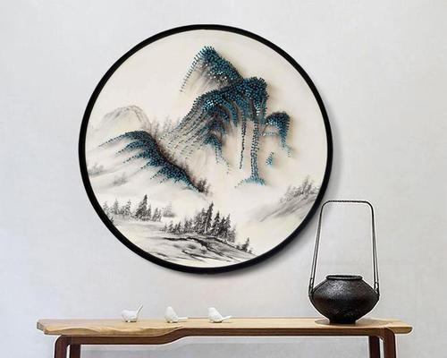 电视机背景挂画如何正确挂置？挂画技巧有哪些？  第1张