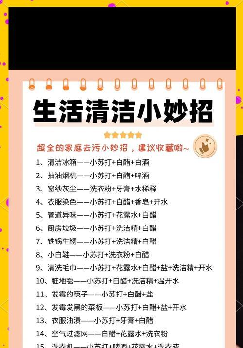 如何有效清洗油烟机内垃圾（科学方法让油烟机保持高效运转）  第1张