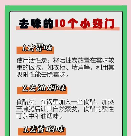 消除空调异味的有效方法（清新空气让你舒心无忧）  第1张