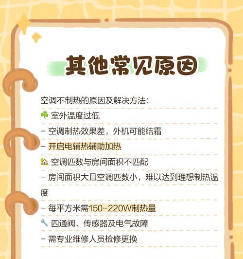 为什么空调不制冷（常见问题及解决方法）  第3张