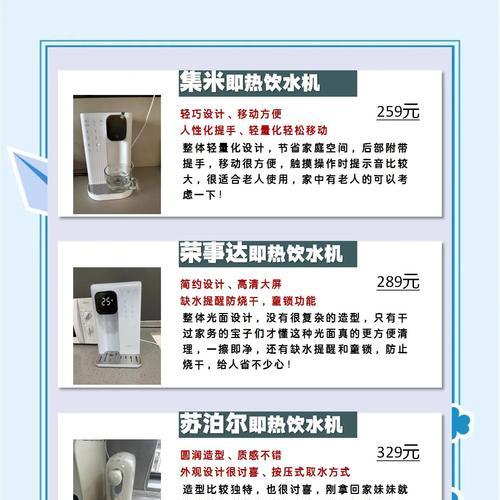 速热饮水机维修全攻略（解决速热饮水机故障）  第1张